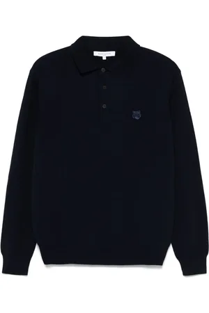 Maison Kitsuné Polo en maille fine