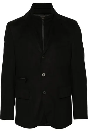 Karl Lagerfeld Blazer boutonné à empiècements