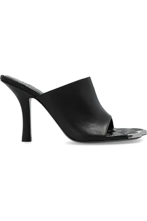 Burberry Sandales Duck High 80 mm en cuir