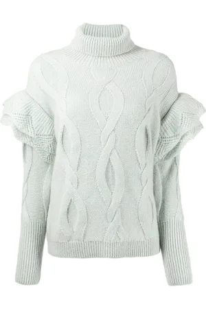 Onefifteen X Beyond The Radar pull en maille torsadée