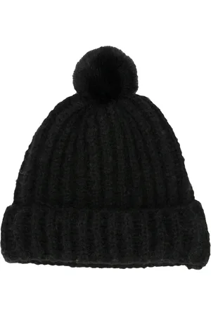 Apparis Bonnet à détail de pompon
