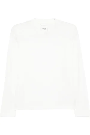 Y-3 T-shirt en coton à logo imprimé