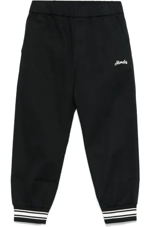 Moncler Pantalon à logo brodé