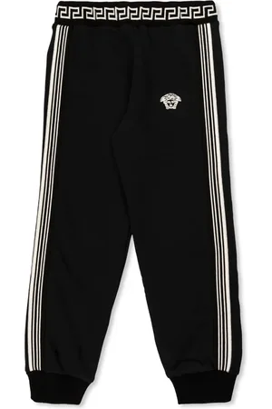 VERSACE Pantalon de jogging à logo brodé