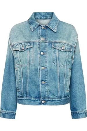 Maison Margiela Veste en jean à coutures signature