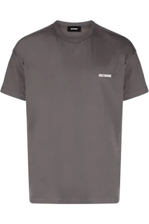 We11 Done T-shirt en coton à logo imprimé
