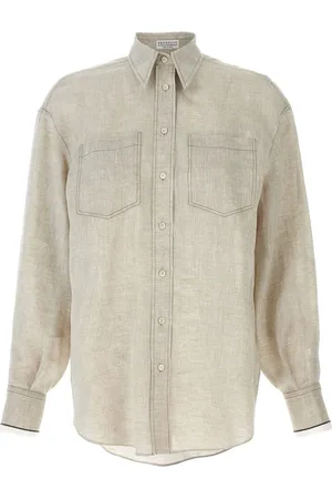 Brunello Cucinelli Chemise en lin