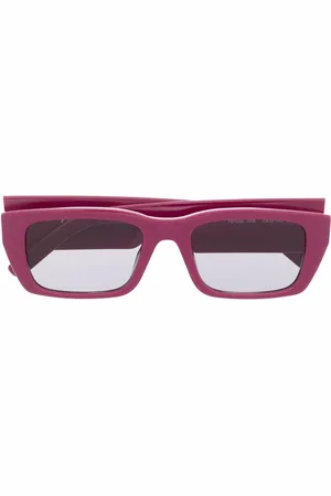 Palm Angels Lunettes de soleil à monture rectangulaire