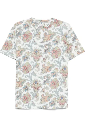 Etro T-shirt à imprimé cachemire