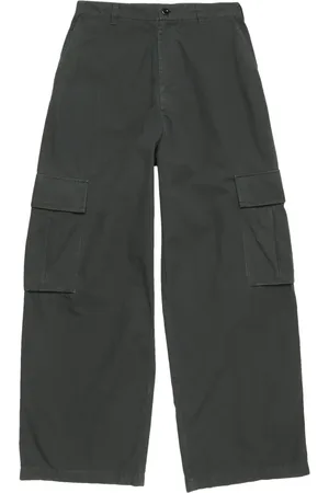 Acne Studios Pantalon en coton à poches cargo