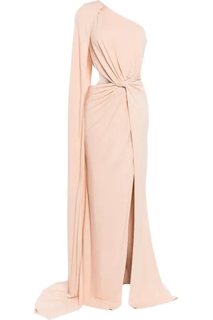 Elie saab Robe longue à design à une épaule