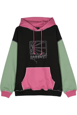 Rassvet Hoodie en coton à logo brodé