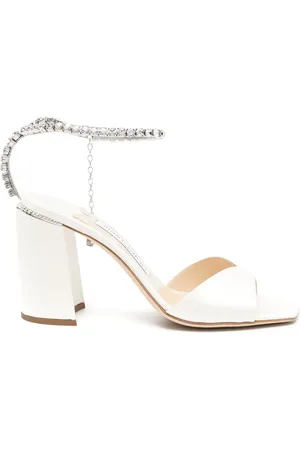 Jimmy Choo Sandales Saeda 85 mm à brides ornées de cristaux