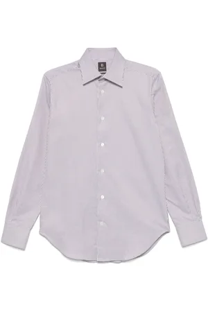 Boggi Milano Chemise en coton à rayures