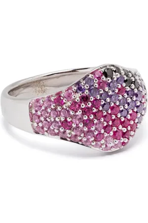 TOM WOOD Mini bague cocktail Sunset