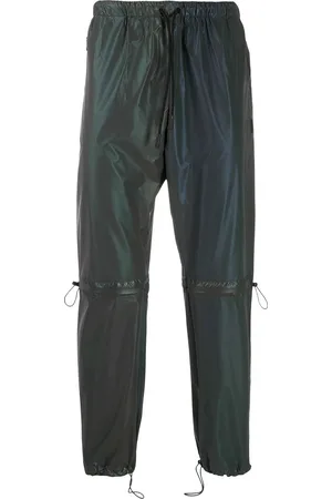 MARCELO BURLON Pantalon à lien de resserrage