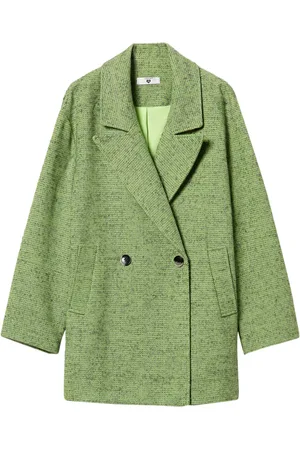 Twin-Set Manteau bicolore à motif pied de poule