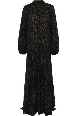 NISSA Robe longue à paillettes
