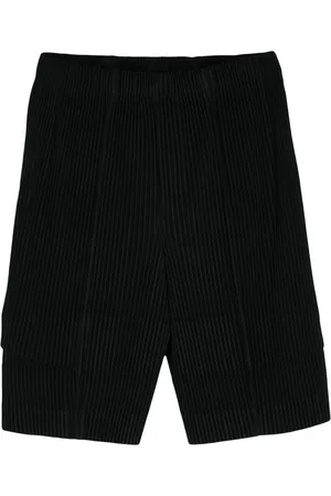 Issey Miyake Short Cargo à effet plissé