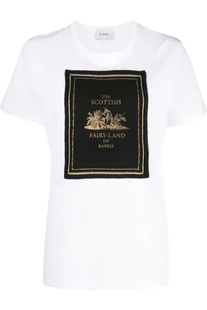 Barrie T-shirt en coton à patch logo