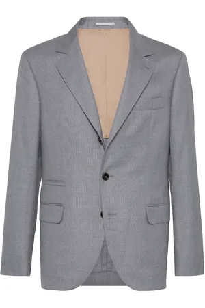 Brunello Cucinelli Blazer à simple boutonnage