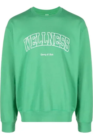 Sporty & Rich Sweat en coton à slogan imprimé