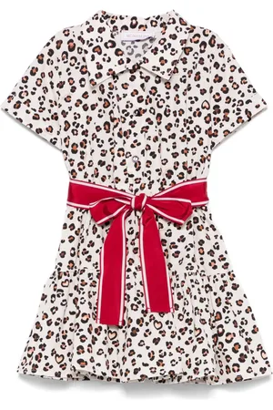 MONNALISA Robe à imprimé léopard
