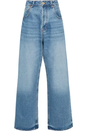 Jacquemus Jean ample Nîmes à taille mi-haute