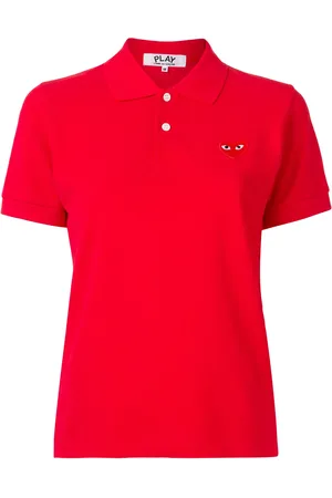 Comme des Garçons Polo à patch logo