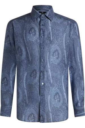Etro Chemise à imprimé cachemire