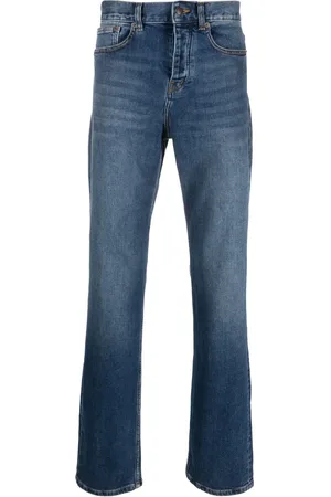 Zadig & Voltaire Jean en coton à coupe droite