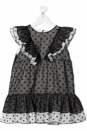 Wauw Capow by Bangbang Robe volantée à pois
