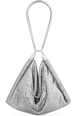 Paco rabanne Sac porté épaule en maille métallique