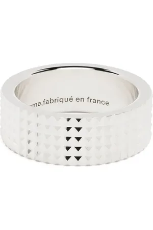 Le Gramme Bague Guilloché Pyramid