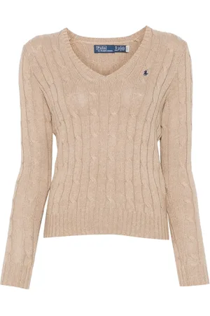 Ralph Lauren Pull en maille torsadée