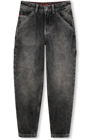 HUGO BOSS Pantalon fuselé à patch logo
