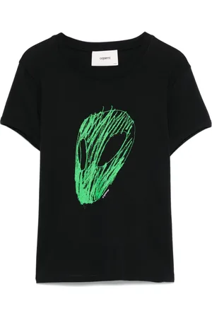 COPERNI T-shirt à imprimé tête extraterrestre