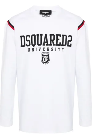 Dsquared2 T-shirt à détails rayés