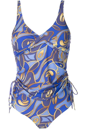 Lygia & Nanny Maillot de bain à imprimé graphique