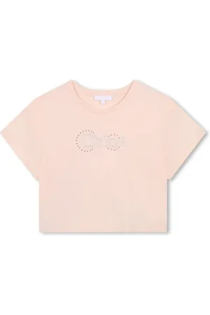 Chloé T-shirt à logo brodé