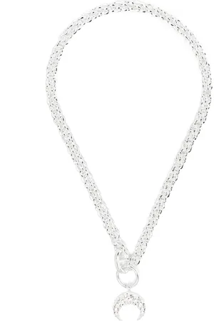 Marine Serre Collier à pendentif Moon