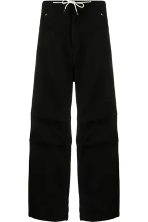 DARKPARK Pantalon en coton à lien de resserrage