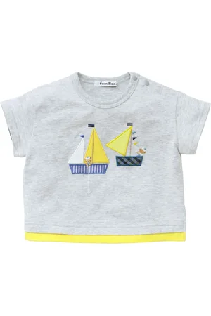 Familiar T-shirt en coton à détail appliqué
