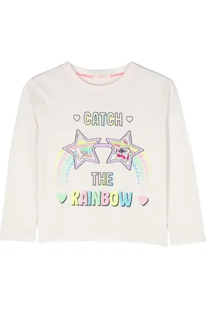Billieblush T-shirt en coton à imprimé graphique