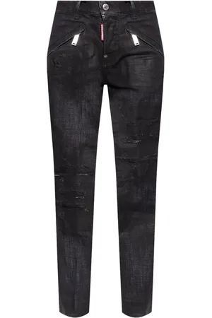 Dsquared2 Jean à effet usé