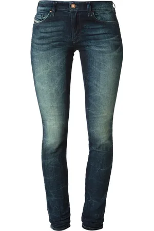 Diesel Jean slim à effet usé