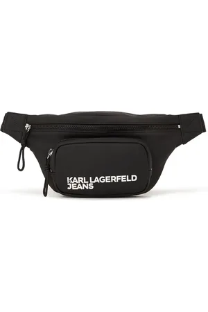 Karl Lagerfeld Sac banane Utility à effet enduit