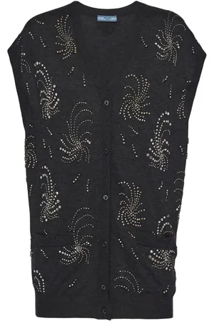 Prada Gilet à ornements
