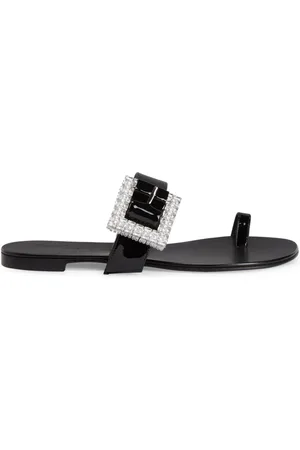 Giuseppe Zanotti Sandales Miss Buckle à ornements en cristal