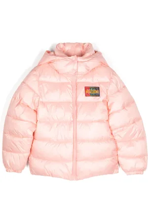 Moschino Veste matelassée à patch logo